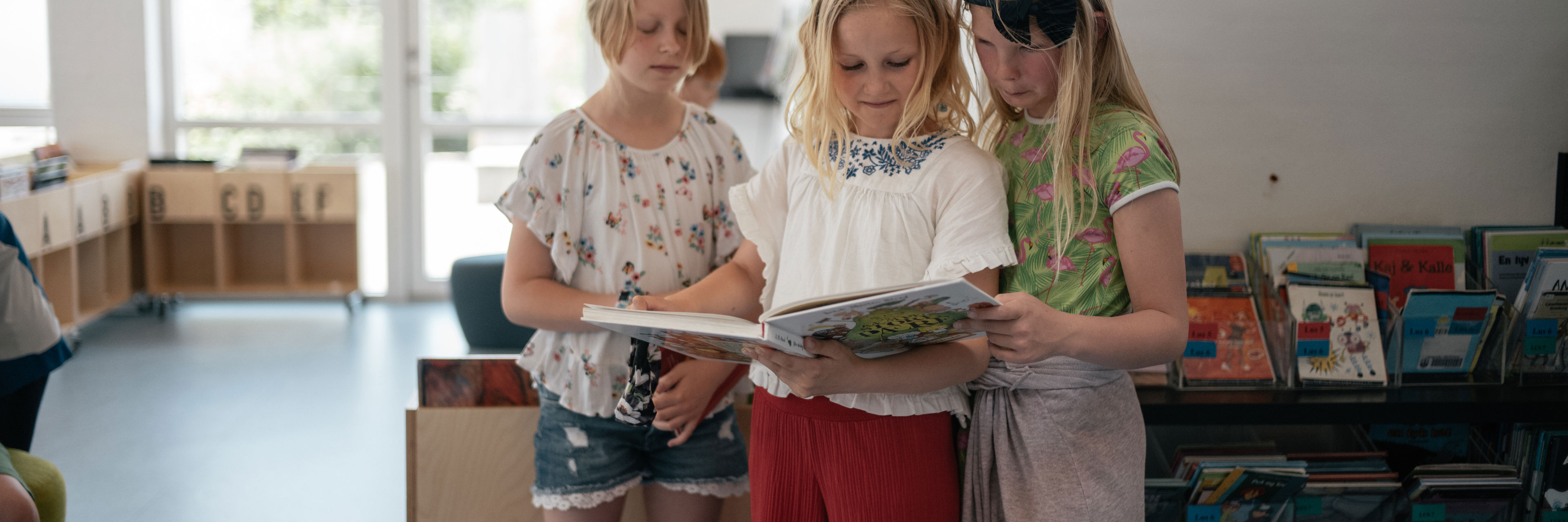3 elever på PLC